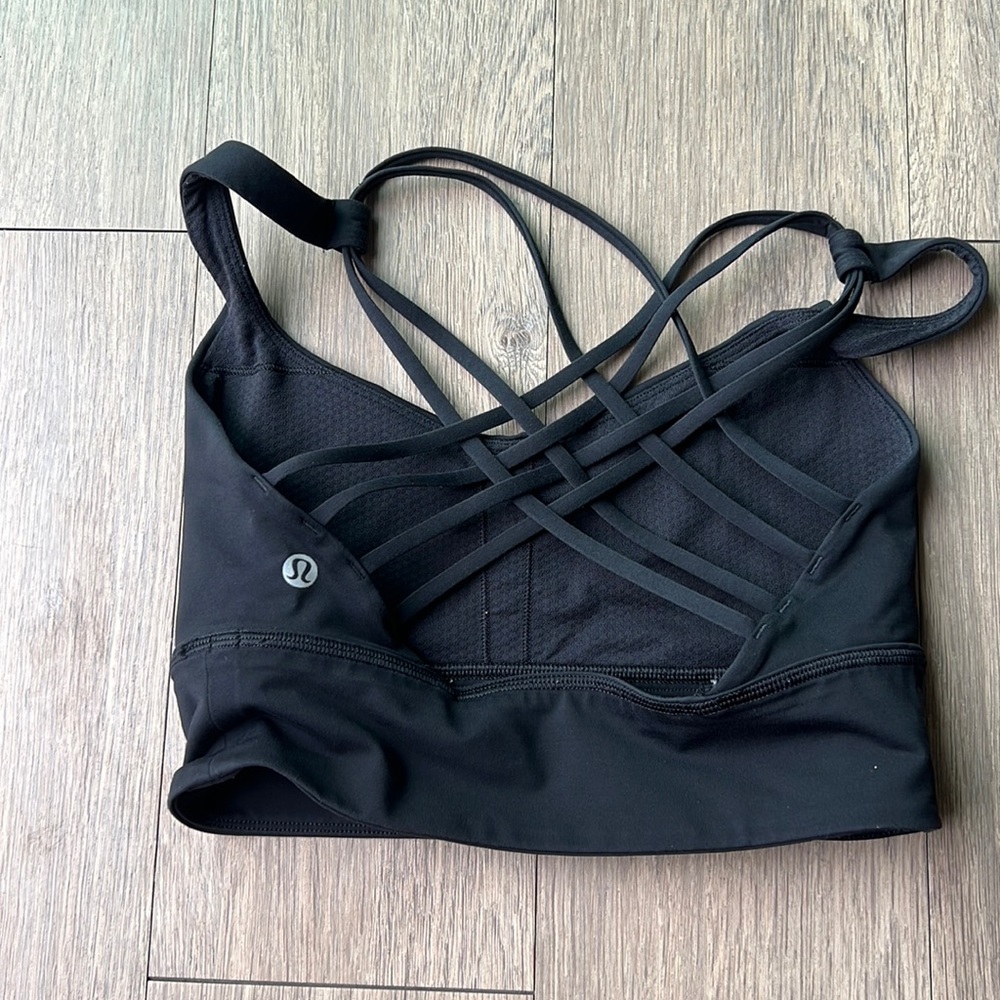 Lululemon open back sports bra